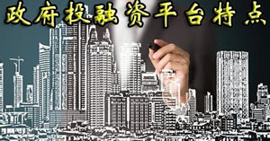 政府投融资平台特点